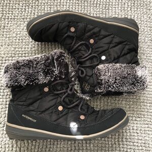 Columbia Women's Heavenly Shorty Omni-Heat Snow Boot Size 10.5